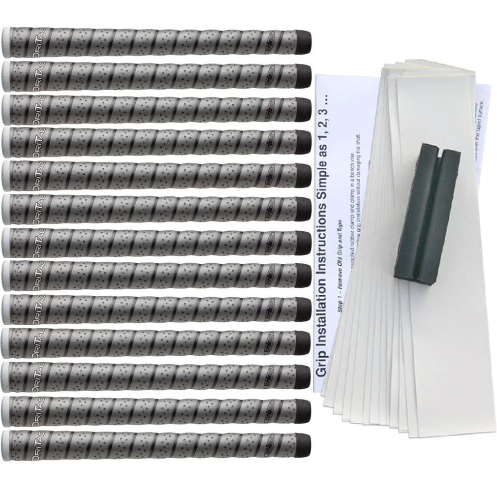 Winn Dri-Tac Wrap Gray 13-pc Grip Kit 8 Winn Dri-Tac Wrap Gray 13-pc Grip Kit - Image 6