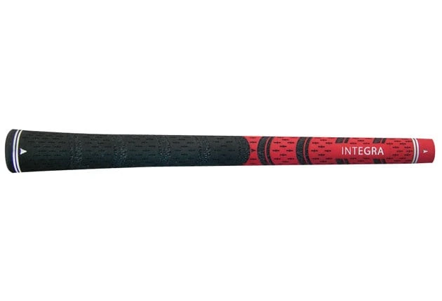 Integra Dual-Compound Red/Black Golf Grip 3 Integra Dual-Compound Red/Black Golf Grip