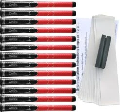 Winn Dri-Tac Men's Black/Red Grip Kit