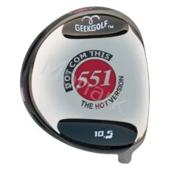 Geek Golf Dot-Com-This 551 Japan Hot Version Titanium Driver Head - Black
